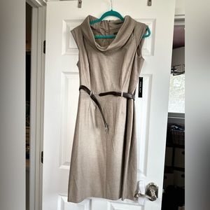NWT Antonio Melani Taupe Dress size 10